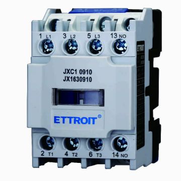 ETTROIT JX1630910 AC Contactor 24V 50/60Hz Coil 3P 3 Poles Normally Open Ie 9A Ue 380V
