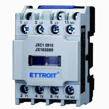 ETTROIT JX163099 JXC1 AC Contactor 220V 50/60Hz Coil 3P 3 Poles Normally Open Ie 9A Ue 380V