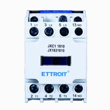 ETTROIT JX1631810 JXC1 Three-phase contactor AC 24V 50/60Hz 3P coil 3 poles Normally open Ie 18A Ue 380V