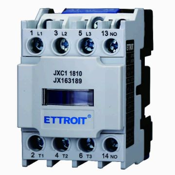 ETTROIT JXC1 AC Contactor 220V 50/60Hz Coil 3P 3 Poles Normally Open Ie 18A Ue 380V - JX163189