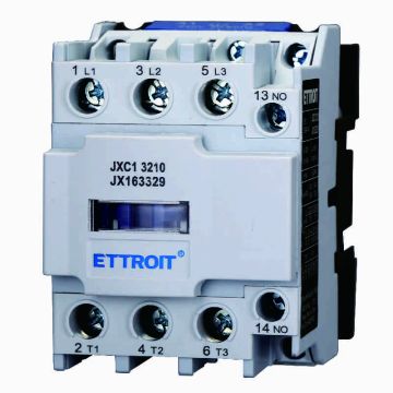 ETTROIT JXC1 AC Contactor 220V 50/60Hz Coil 3P 3 Poles Normally Open Ie 32A Ue 380V - JX163329