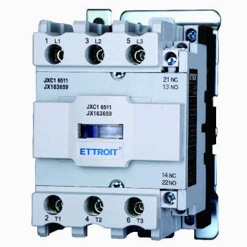 ETTROIT JXC1 AC Contactor 220V 50/60Hz Coil 3P 3 Poles Normally Open Ie 65A Ue 380V - JX163659