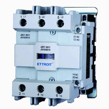 ETTROIT JX1638010 JXC1 AC Contactor 24V 50/60Hz Coil 3P 3 Poles Normally Open Ie 80A Ue 380V