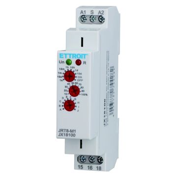 ETTROIT Multifunction Time Relay AC 230V 1 SPDT 10 Functions 0.1s–10 Days - JX18100
