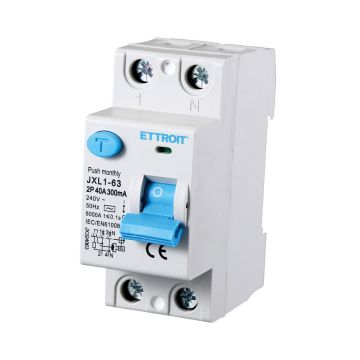 ETTROIT Pure Differential Switch 2P 40A 300mA 220V 6KA - JX324063