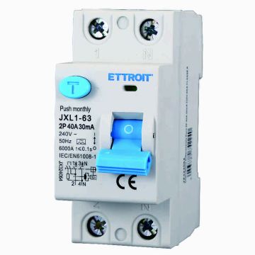 ETTROIT JX324064 Pure Differential Switch 2P 40A 30mA 220V-6KA CLASS A