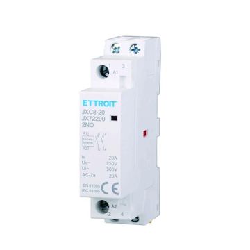 ETTROIT Modular Contactor DIN 2P 220V 20A 2 Contacts NO 2NO - JX72200