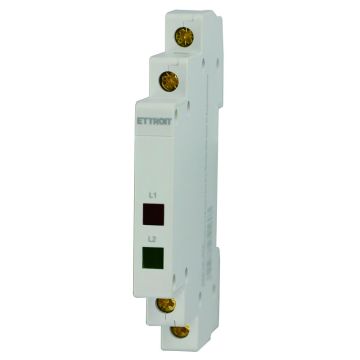 ETTROIT JXB1D-200 Two Phase LED Indicator Light for DIN Rail Signal Lamp YELLOW