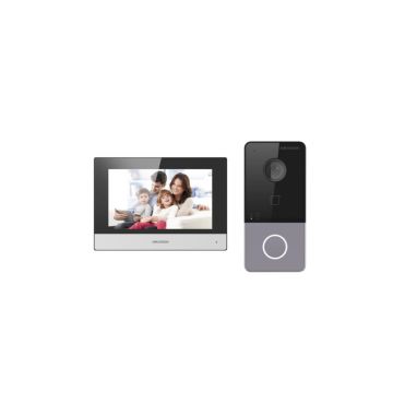 HIKVISION DS-KIS603-P(B) IP Video Intercom Kit for Villas and Single-Family Houses