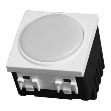 ETTROIT LED Step Light 2 Modules 220V 4000K with ON/OFF Click Switch Compatible with BTicino Living – SKU LB0322