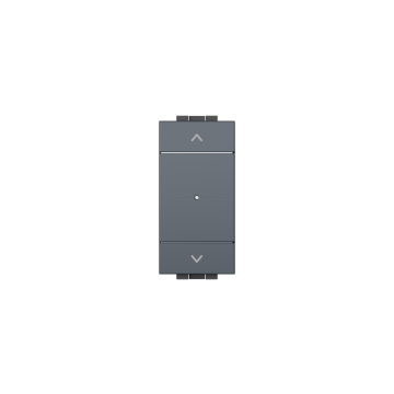 ETTROIT Smart Wifi Roller Shutter Button Control Connected Up Down Tuya App Gray Color Compatible with Living LGWF1202