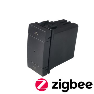 ETTROIT Smart ZigBee Up and Down Button for Tuya Roller Shutter Compatible with BTicino Living - LNZB1202