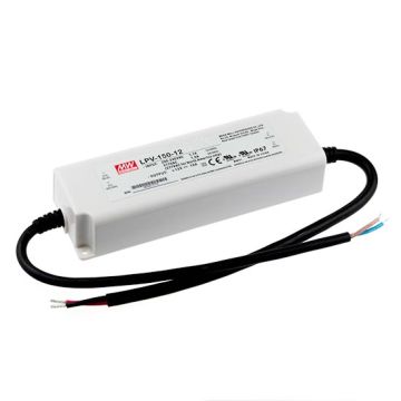 Meanwell LPV-150-12 Single Output Switching Power Supply 12V 120W 10A Waterproof IP67