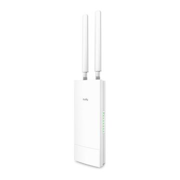 4G LTE Cat 4 Outdoor Modem Router Cudy LT500-OUT with SIM slot, WiFi AC1200, IP65, removable antennas, passive PoE adapter included DDNS VPN