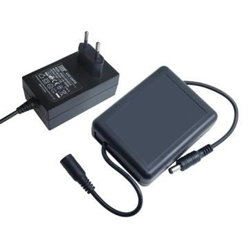 SAI Mini Li-Ion charger power supply 2200mAh charge regulation 12V 2A rechargeable UPS function for CCTV