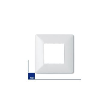 NICE WSW NiceWay White square wall plate