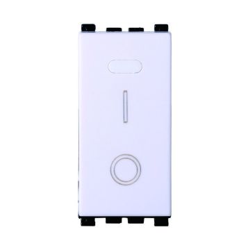 ETTROIT 2P 16A 0-1 bipolar switch white color Compatible with Vimar Arke VA0402B