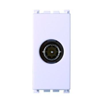 ETTROIT Male TV connector, white color, compatible with Vimar Arke VA2253B