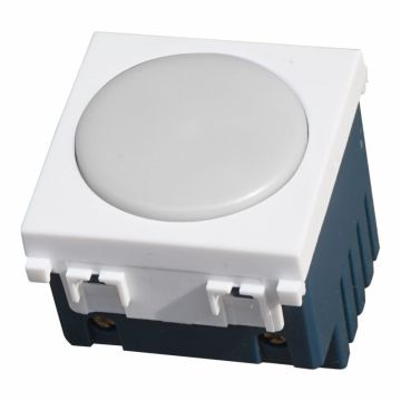 ETTROIT Battery-Powered LED Emergency Lamp 2 Modules 220V 6000K Compatible with Vimar Arké White Color – SKU VA4201B