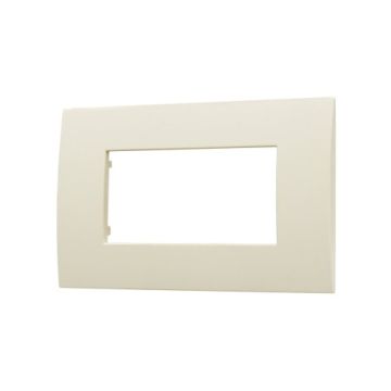 ETTROIT Plate Series Venus 4P Plastic Sand Color Compatible With Vimar Arke VA83409