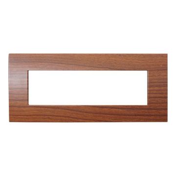 ETTROIT Venus Series Plate 7P Plastic Color Root Compatible With Vimar Arke VA83703