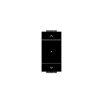 ETTROIT Smart Wifi Roller Shutter Button Control Connected Up Down Tuya App Black Color Compatible with Living LNWF1202