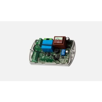 Control unit, control card for shutters and roller shutters with 433 MHz receiver included