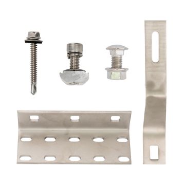 V-TAC 11746 set Adjustable Hooks for Fixing Photovoltaic Solar Panels on Concrete Roof (5 pieces)