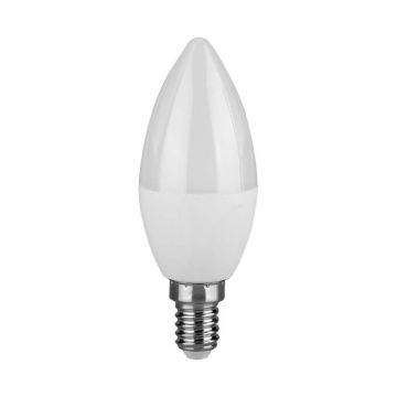 V-TAC VT-268-N LED Bulb E14 6.5W Candle Shape Light 6400K - 211131