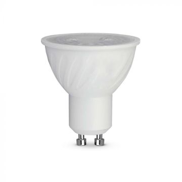 V-TAC LED Bulb GU10 6W Spotlight 10° Transparent Coverage LIGHT 4000K - 21200271
