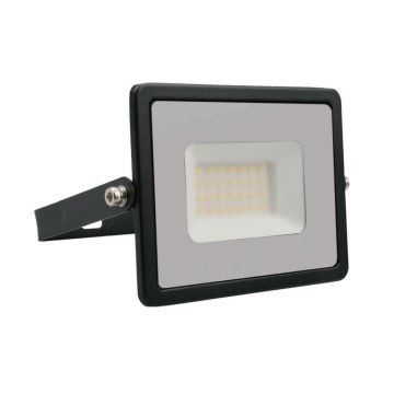 V‑TAC E‑Series G2 30W SMD LED Floodlight – Black Light 6500K IP65 Black Color – 215954
