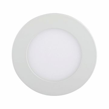 V-TAC mini Led panel 22W, recessed, Round light 4000K 240x12mm - 216423