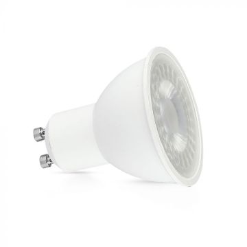 V-TAC LED Spotlight Bulb GU10 7.5W 110° with Transparent Cover, 3000K Light 218721