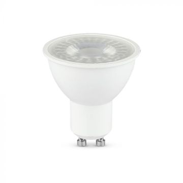 V-TAC LED bulb 7.5W GU10 38° Spotlight transparent cover cold white light 6500K 218771