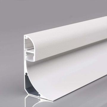V-TAC Led corner profile for indirect light, silver aluminum diffuser 2000*60*36mm opaque cover - 23180