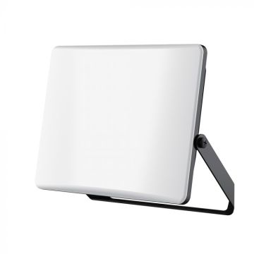 V‑TAC 30W LED Floodlight with Matt White Diffuser, Black Frame, 3in1 Adjustable CCT, IP65 – 23769
