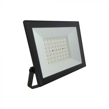 V-TAC E-Series 50W Slim SMD LED Floodlight Black 6500K IP65 – with Integrated Driver (SKU 23990)