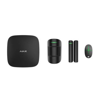 AJAX StarterKit ASP (Hub + MotionPtotect + DoorProtect + SpaceControl) GPRS/LAN wireless alarm kit VERSION black - 38169