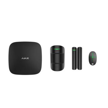 AJAX wireless alarm kit StarterKit 4G wireless black (Hub 2.4G + MotionPtotect + DoorProtect + SpaceControl) - 51173.134.BL1