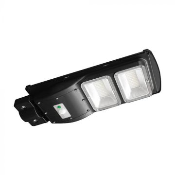 V‑TAC 8W Solar LED Street Light with Radar Sensor, Remote Control, LiFePO4 Battery, Cold Light 6000K, IP65, for Outdoors – 98417