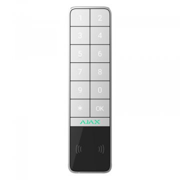 Ajax KeyPad Outdoor Wireless Keyboard White – Safe and Smart Control – SKU 99967.286.WH1