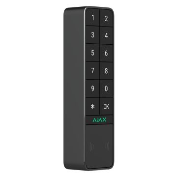 AJAX KeyPad Outdoor Wireless Black – Secure and Smart Keyboard – SKU 99968.286.BL1