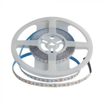 V-TAC VT-3535-120 RGB led strip SMD3535 120 led/m 12W/m Double PCB 5m 24V IP20 8mm - 10556