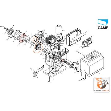 Crown Gearmotor BZ – 119RIBZ009