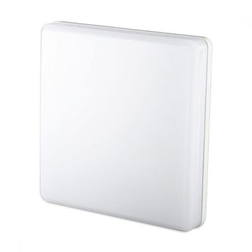 V-TAC PRO VT-8033SQ LED ceiling light 15W Square 15W 120LM/W Samsung chip 6400K IP44 IK08 - sku 13919