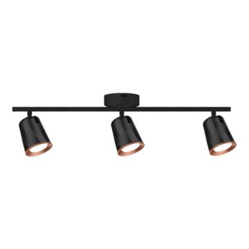 V-TAC VT-818 Led lamp 15W triple wall spotlight black adjustable chandelier light natural white 4000K - SKU 218259