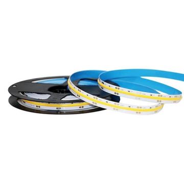 V-TAC VT-512 24V strip led COB 512LEDs/m 5M cold white 6400K CRI>90 IP20 - SKU 2651