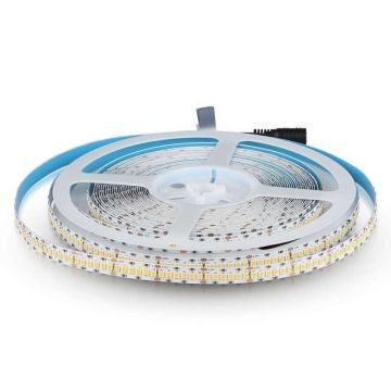 V-TAC PRO VT-2835 strip led chip samsung SMD2835 24V 10m CRI >95 cold white 6400K IP20 no wp - SKU 333