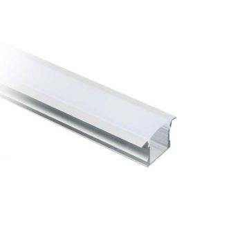 V-TAC VT-8107 Aluminum Profile Milky Cover 2MT - sku 3351