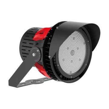 V-TAC PRO VT-501D 500W LED sport light chip samsung driver meanwell black body dimmable 5000K - SKU 493